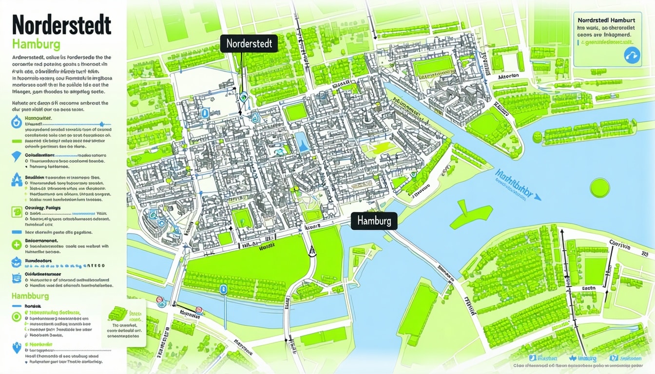 wo liegt norderstedt bei hamburg