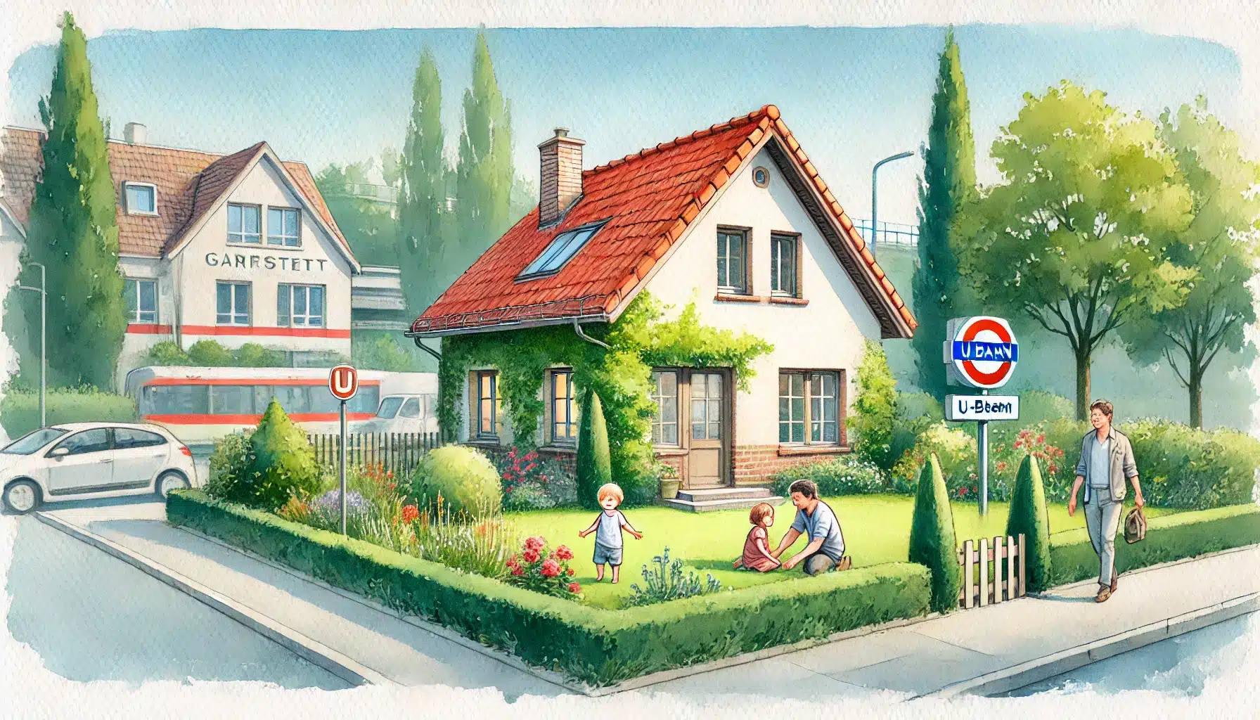 Einfamilienhaus in Norderstedt Garstedt mit Garten – ideal für Familien mit Kindern