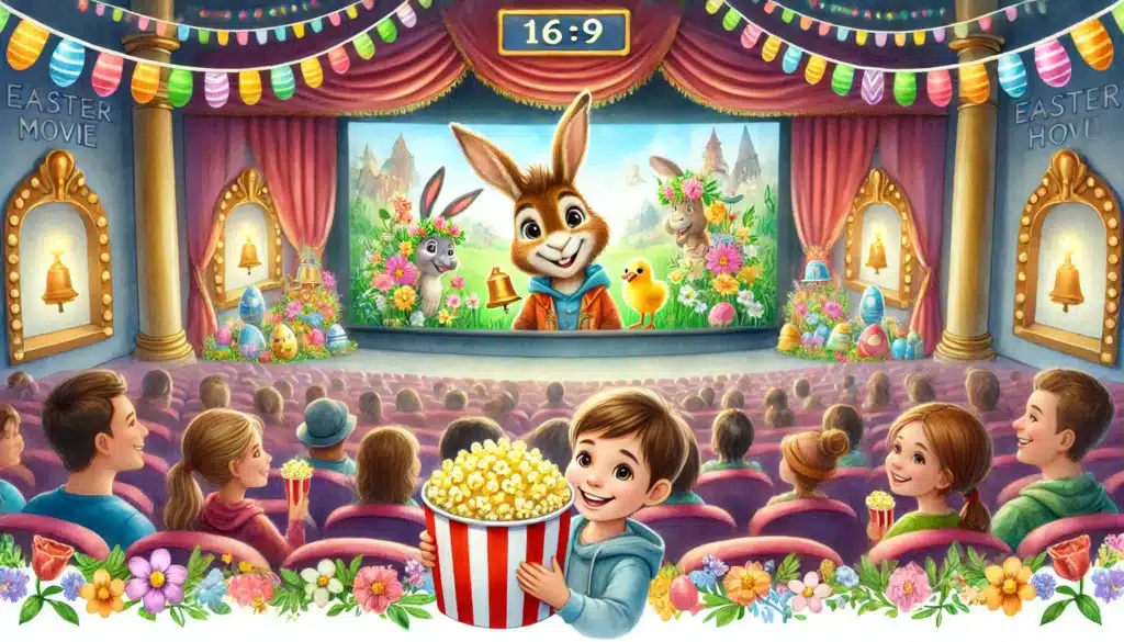 Kinder und Familien genießen den Animationsfilm „Glocke Bim rettet Ostern“ im Spectrum Norderstedt.